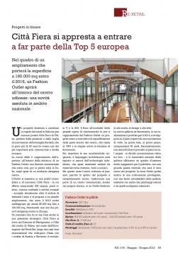 Re-Retail "Città Fiera si appresta a entrare a far parte della Top 5 europea"